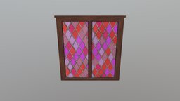 Stained Glass Window substancepainter, substance