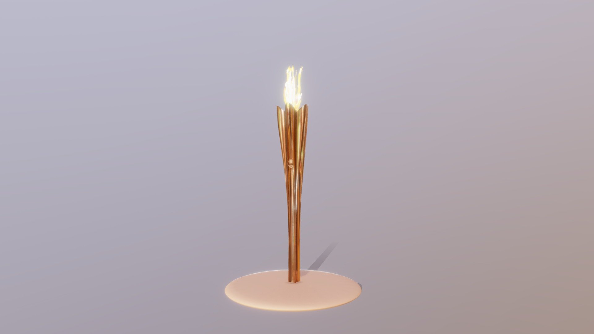 Tokyo 2020 Olympic Games it's here!
To celebrate and commemorate the Opening Ceremony and its message of union, solidarity, and peace, I have recreated the awesome design of the Olympic Torch..

If you want to download it, search on CGTrader with the title's name: &ldquo;Olympic Torch - Tokyo 2020