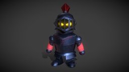 Knight Low Poly chibi, generator, medieval, medieval-prop, medievalfantasyassets, character, 3dsmax, lowpoly, gameart, substance-painter, gameasset, stylized, knight