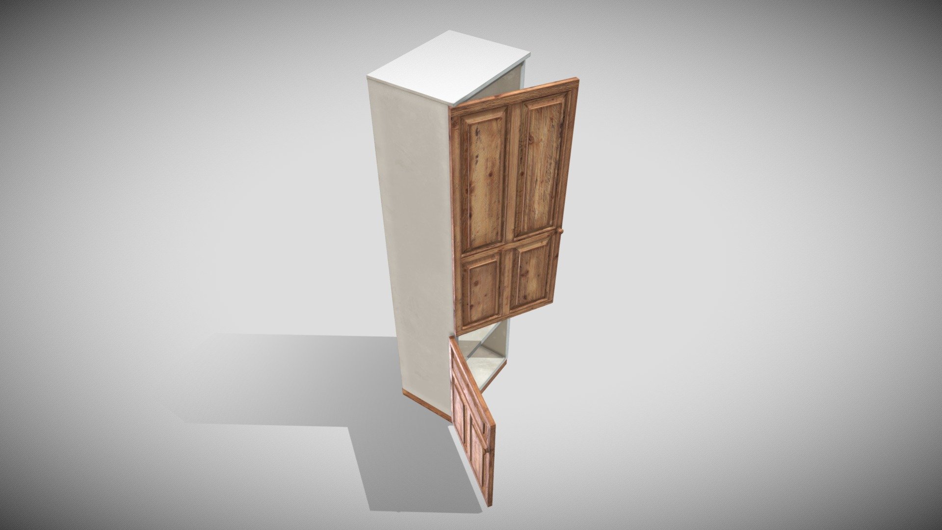 One Material PBR 4k Metalness

Pivot at Zero Bottom

Size OK

Door are separate objects with Pivot in right place and can be animated

Complete Compilatio https://skfb.ly/ovXFn - Kitchen Modules - Mod G - Buy Royalty Free 3D model by Francesco Coldesina (@topfrank2013) 3d model