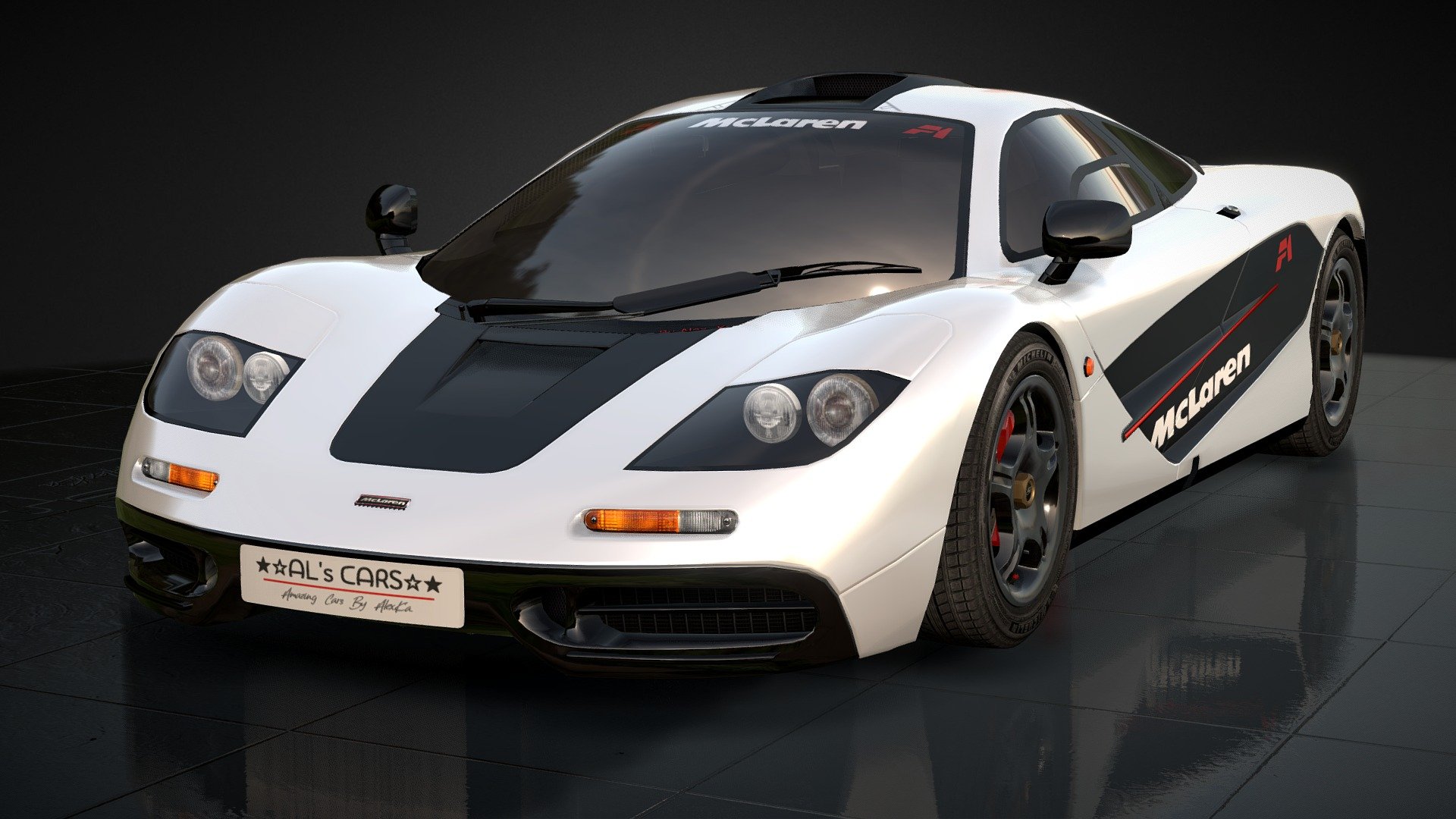 I like to experiment and come up with a new look and new styles for cars.

I came up with this color scheme a few years ago,

and now i have decided to make my idea a (3D) reality.
 - McLaren F1 1993 By Alex.Ka.🤍🖤 - Download Free 3D model by ᗩᒪE᙭. Kᗩ.🚗 (@Alex.Ka.) 3d model