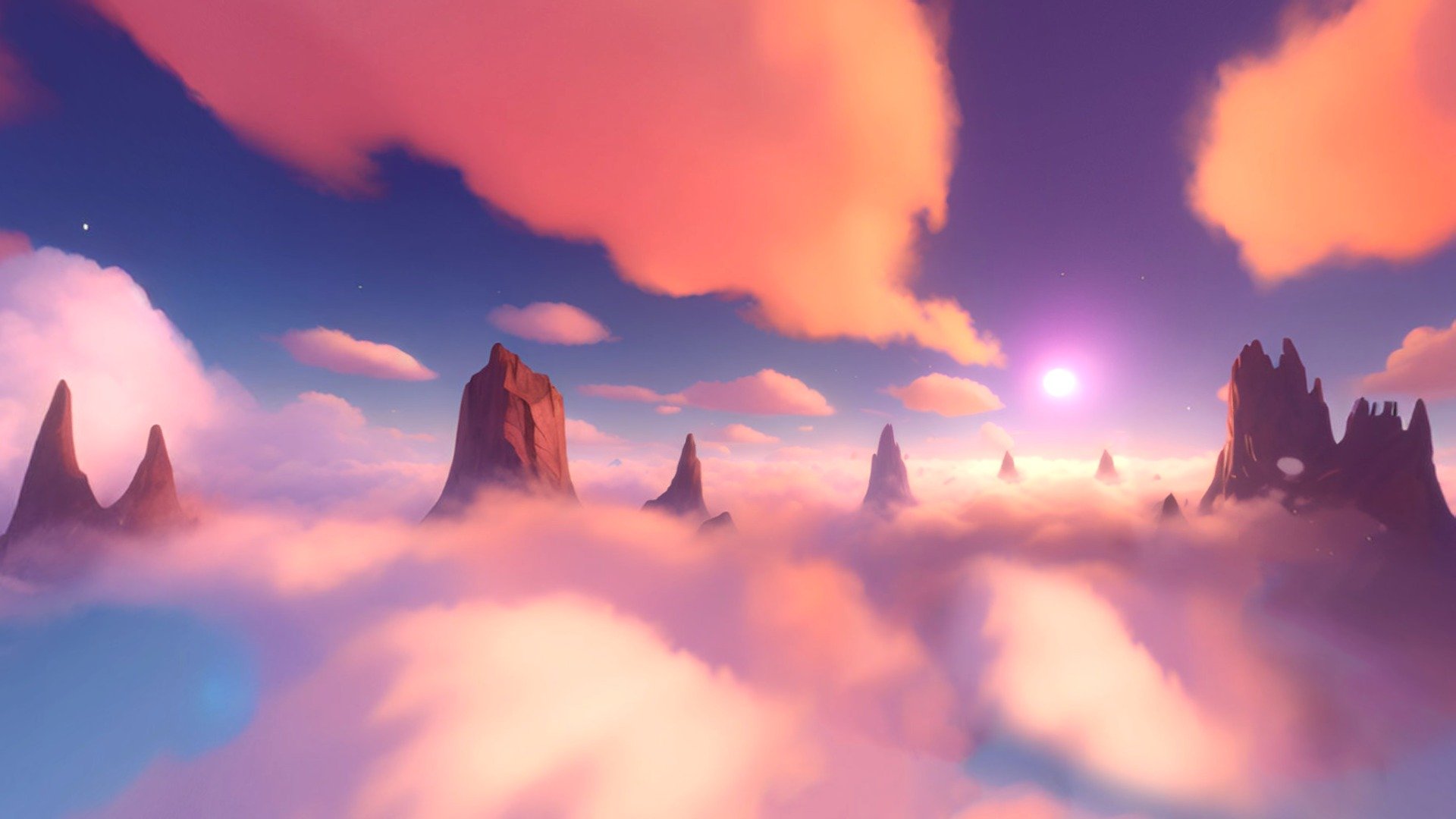 Beautiful stylized dreamy skybox. Perfect for beautiful, stylized environments and your rendering scene.

The package contains one panorama texture and one cubemap texture (png)

panorama texture: 6144 x 3072
cubemap texture: 6144 x 4608
The sizes can be changed in your graphics program as desired

( textures are under Other available downloads)

used: AI, Photoshop

*-------------Terms of Use--------------

Commercial use of the assets provided is permitted but cannot be included in an asset pack or sold at any sort of asset/resource marketplace or be shared for free* - SkyBox 002 - Buy Royalty Free 3D model by stylized skybox (@skybox_) 3d model