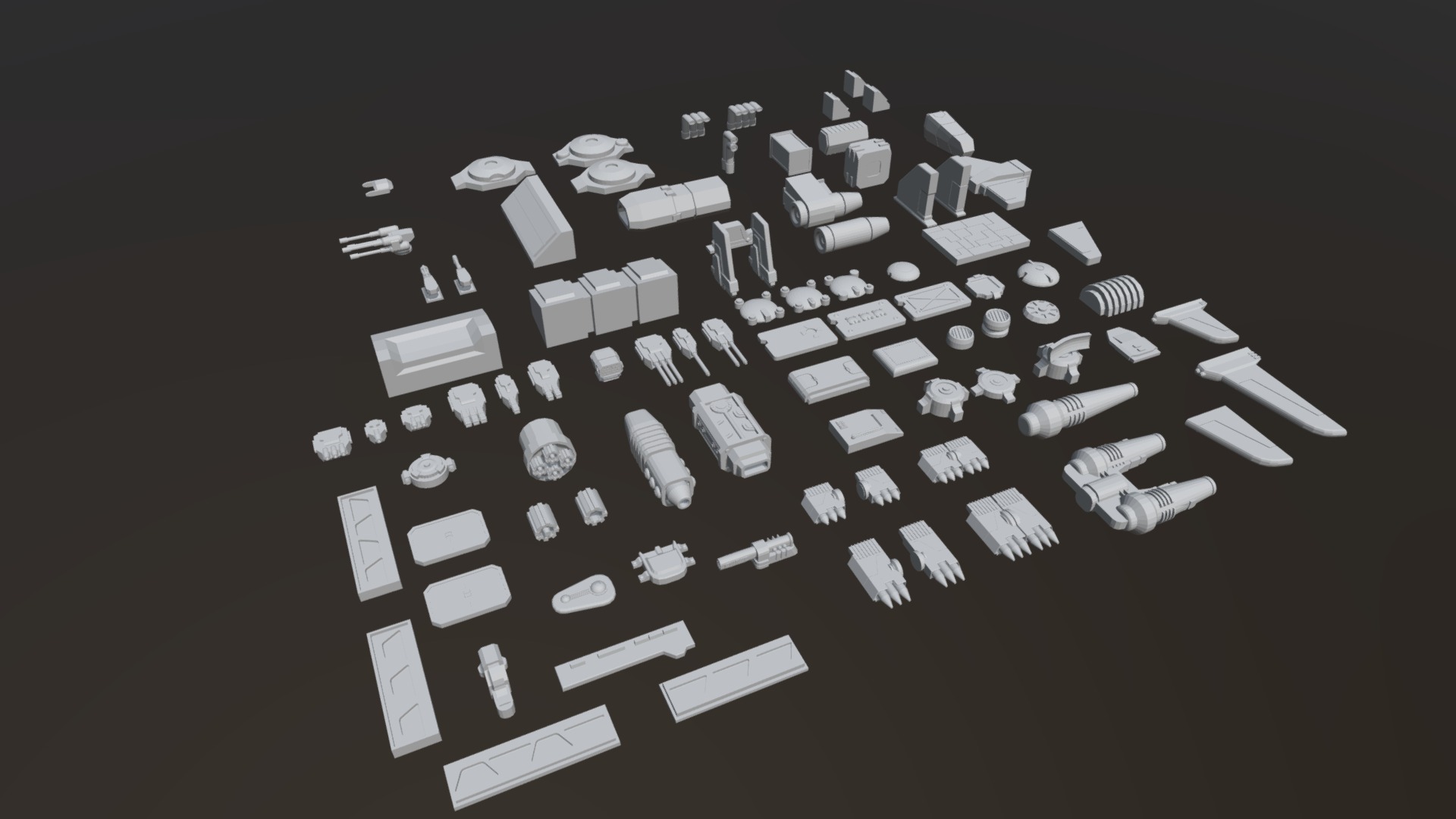 greebles - Greebles - 3D model by Smight78 3d model