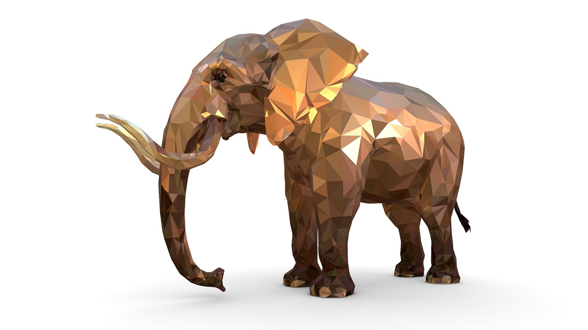 Support me on Patreon, please - https://www.patreon.com/art_book

For all questions on cooperation, leave a comment on any 3D model

Elephant Low Polygon Art African Animal low-poly 3d model ready for Virtual Reality (VR), Augmented Reality (AR), games and other real-time apps. 3d model of high quality, optimized for 3d engines, virtual reality, looks very stylish and attractive 3d model