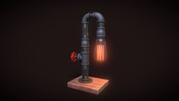 DIY_Lamp_N1 lamp, steampunk, diy