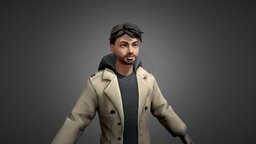 Rigged Human Character [Free] people, malecharacter, male-human, character, male