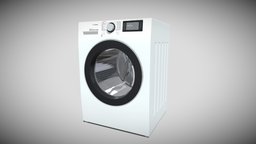 LG Washer room, bathroom, household, washing, washer, equipment, appliance, lg, machine, cleaning, laundry, interior-design