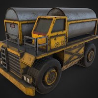 HL2 Beta "Air Exchange" Truck, Remade truck, vehicles, prop, beta, grunge, hl2, half-life, leak, game