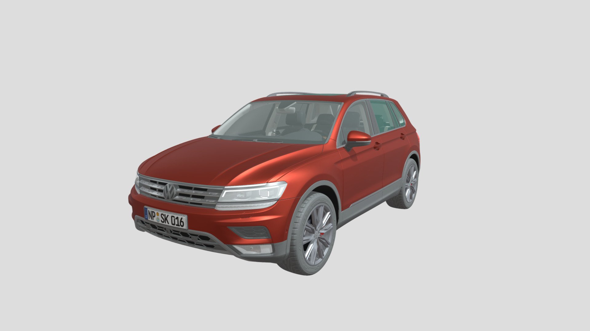 StickyLock VW Tiguan Model - 3D model by stickylock 3d model