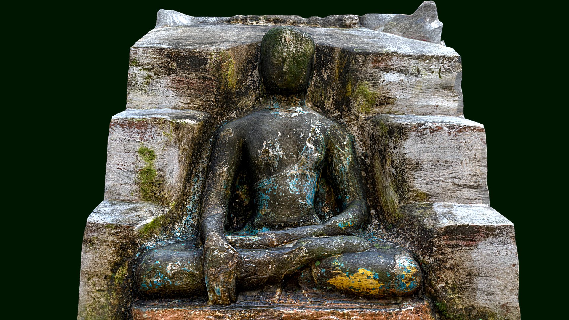 This Buddha sculpture at Alkohiti belongs to 5th century in early Licchavi period(5th-8th century). 

Alkohiti is an ancient stone spout in the Lalitpur district of Nepal made at man-made depression. This 24/7 functioning spout was used to serve water to the surrounding area. There are about 389 stone spouts in the Kathmandu Valley, and the natural sources of 225 spouts have dried up in modern days. More than thousand years later, Alkohiti still remains functioning. 

About the model :

25k tris clean topology with manual UVs, 4k textures including diffuse/normal/specular/occlusion/cavity maps.



 - 5th century Buddha - Nepal Heritage - Buy Royalty Free 3D model by 3Dystopia (@Dystopia) 3d model