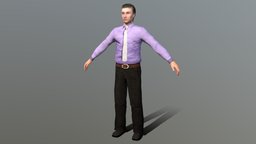 Male LowPoly (Rigged)