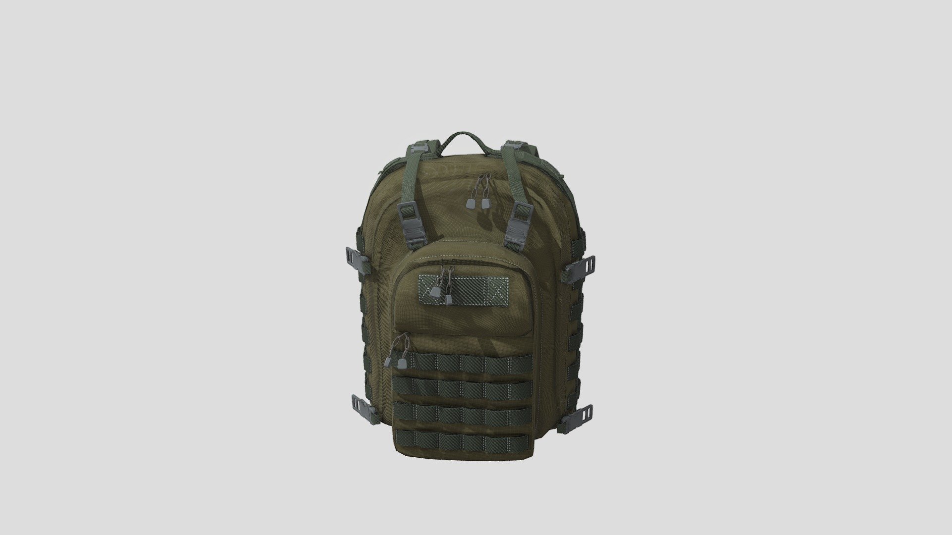 An M117 made by KROKO. A rucksack made for military use 3d model