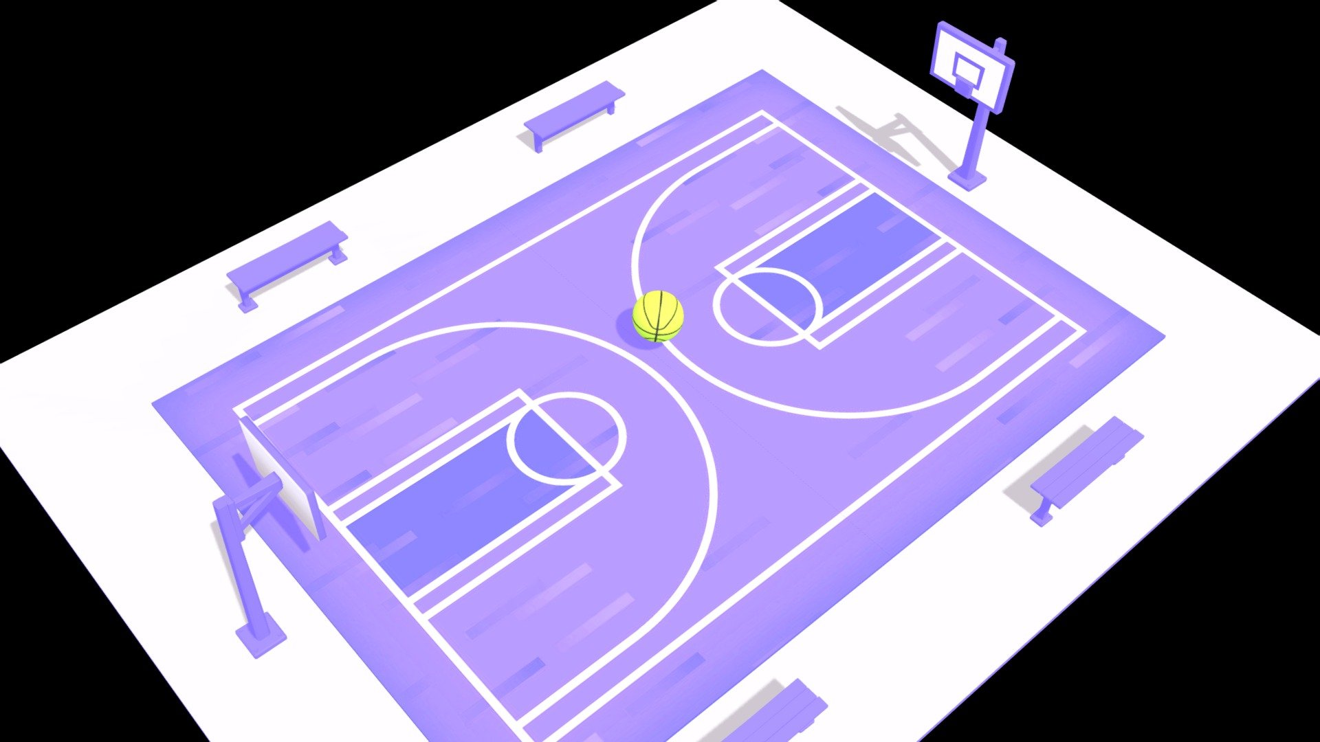 Low Poly Hyper Casual BasketBall Court

Leave me a comment and don’t hesitate if you have questions or if you want an asset in another colour. I’m also taking freelance jobs for your projects! ^^ - BasketBall Court - 3D model by Hyper Casual Artist (@hyper_casual) 3d model