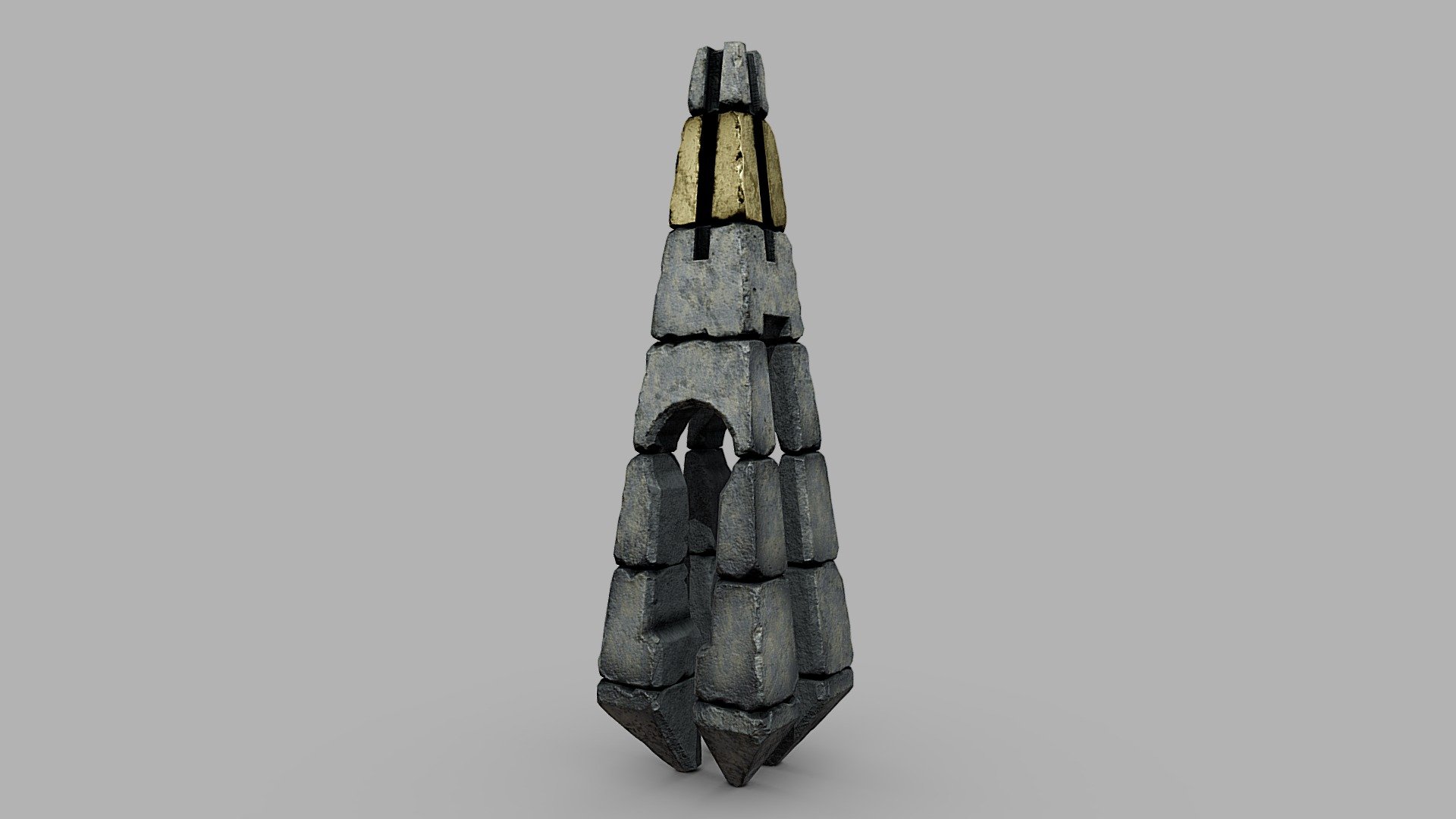 Just a simple obelisk 3d model