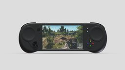 Gamepad Controller and Screen virtual, device, games, gaming, pc, console, reality, generic, touch, vr, ar, controller, devices, touchscreen, controllers, game, technology, video, gear, smach