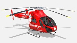 3d model MD Helicopters 902 system, rotor, control, no, aviation, explorer, law, tail, md, 902, utility, enforcement, evacuation, helicopters, twin-engine, technology, medical, helicopter, light, notar, anti-torque