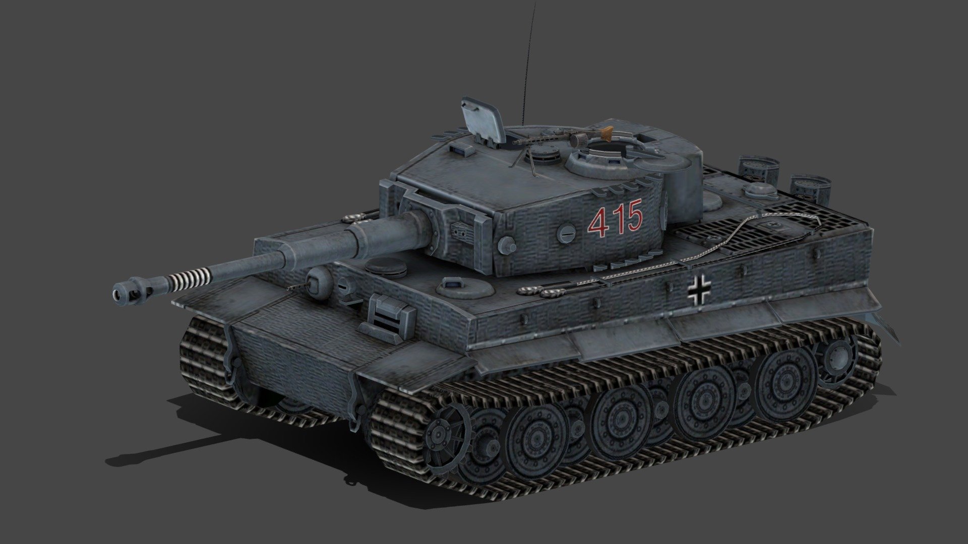 The Tiger II was a German heavy tank of the Second World War. The final official German designation was Panzerkampfwagen Tiger Ausf 3d model