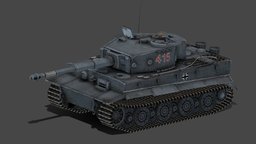 Veteran Tiger Tank tiger, heavy, german, tank, veteran