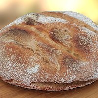 Bread bread, flour