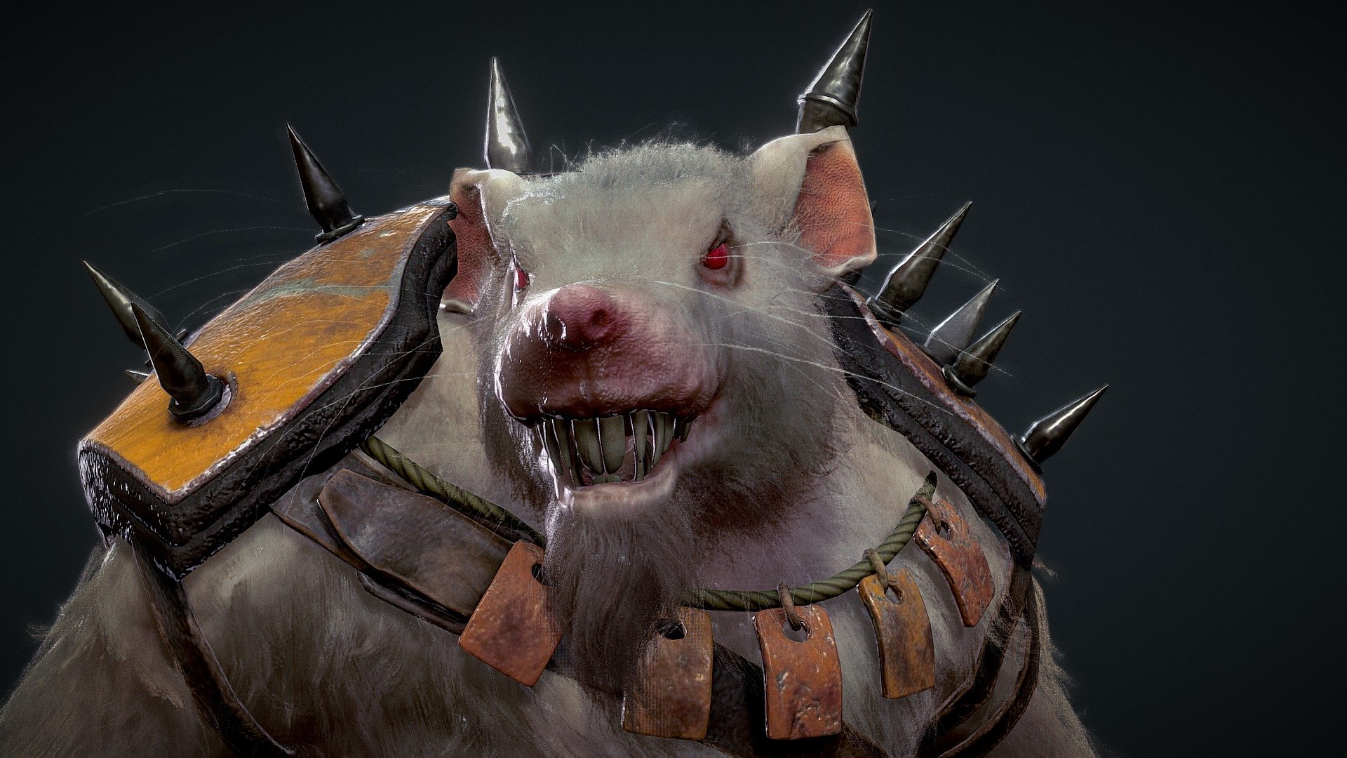 The Rat Maurauders from the Garbage Planet are able to create armor for themselves from any remnants of scrap metal.

This character was originaly developed by Alexandra Malygina (Fler) for the Grand Space Opera Concept Art challenge for Artstation. You can view other pieces from her on her artstation page: https://www.artstation.com/fler

I made the model for the Realtime Production challenge. It was a tough experience indeed. You can view the whole progress on my submission here: https://www.artstation.com/contests/grand-space-opera-light-age/challenges/96/submissions/60002 

Software used: Blender, ZBrush, Marvelous Designer, Substance painter, Photoshop

Hope you like it. Cheers 3d model