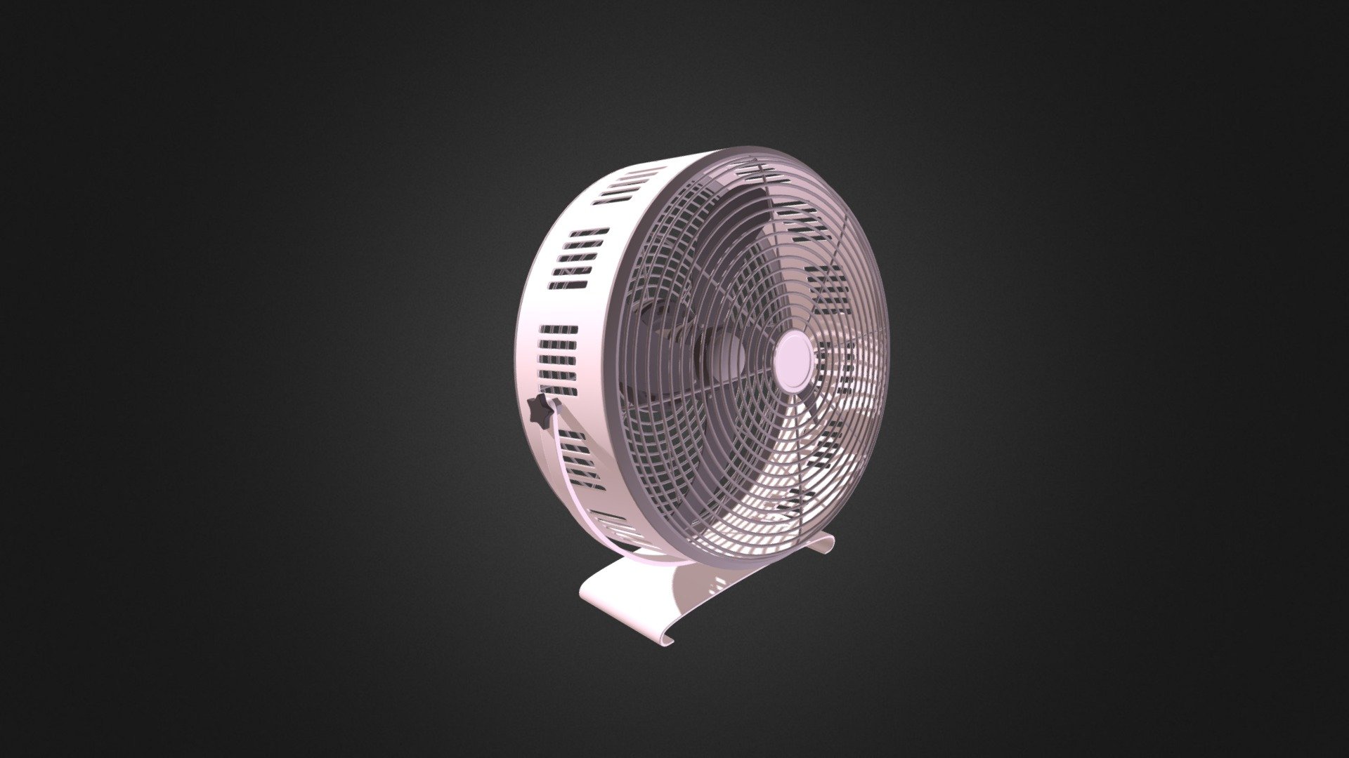 Desk Fan 04 - Desk Fan 04 - Buy Royalty Free 3D model by cgaxis 3d model