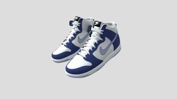 Nike Dunk High d, style, people, fashion, clothes, sports, s, shoes, nike, n, 3, 3d, man