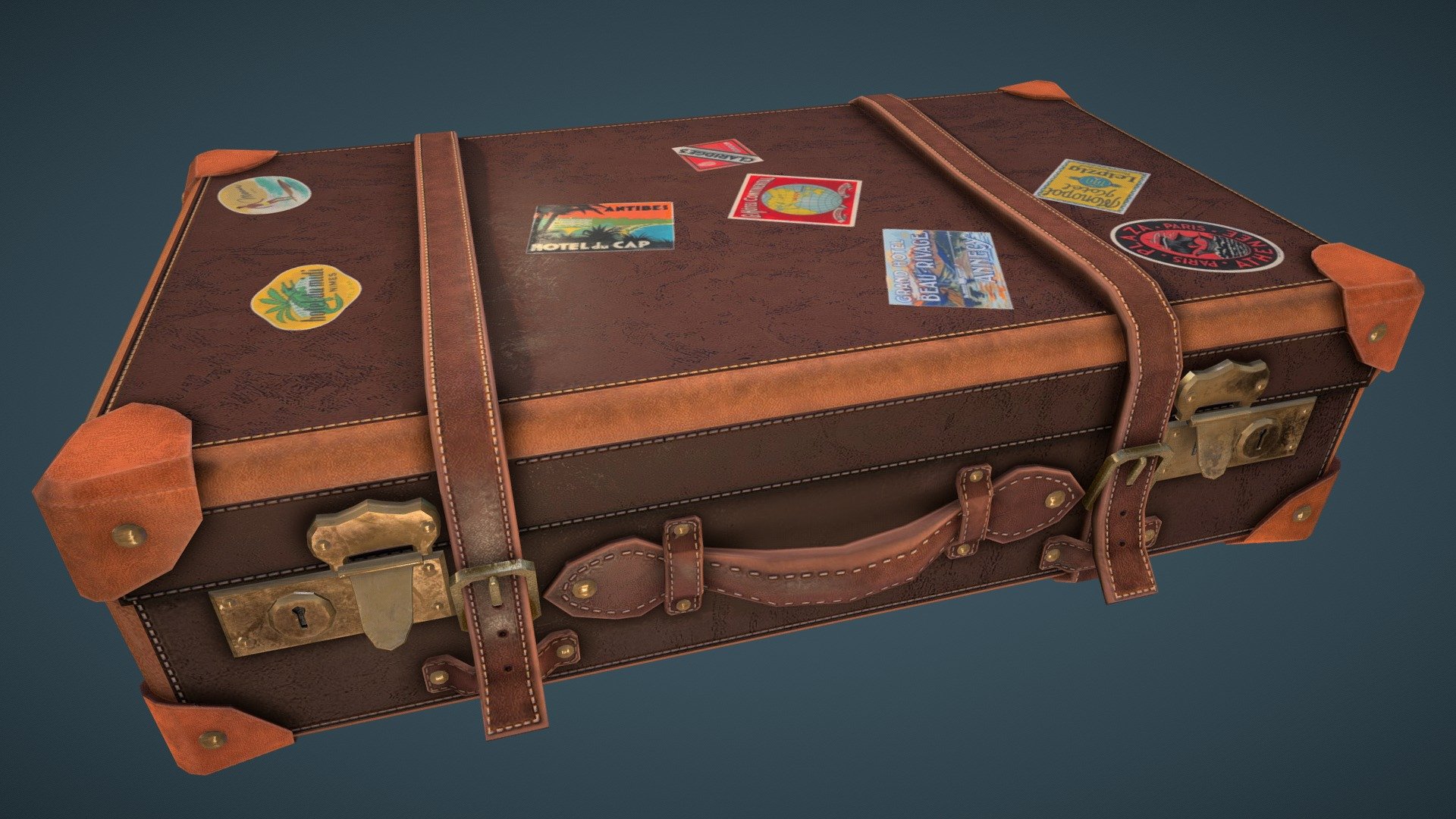 A one-day model made with autodesk maya, substance painter and krita 3d model