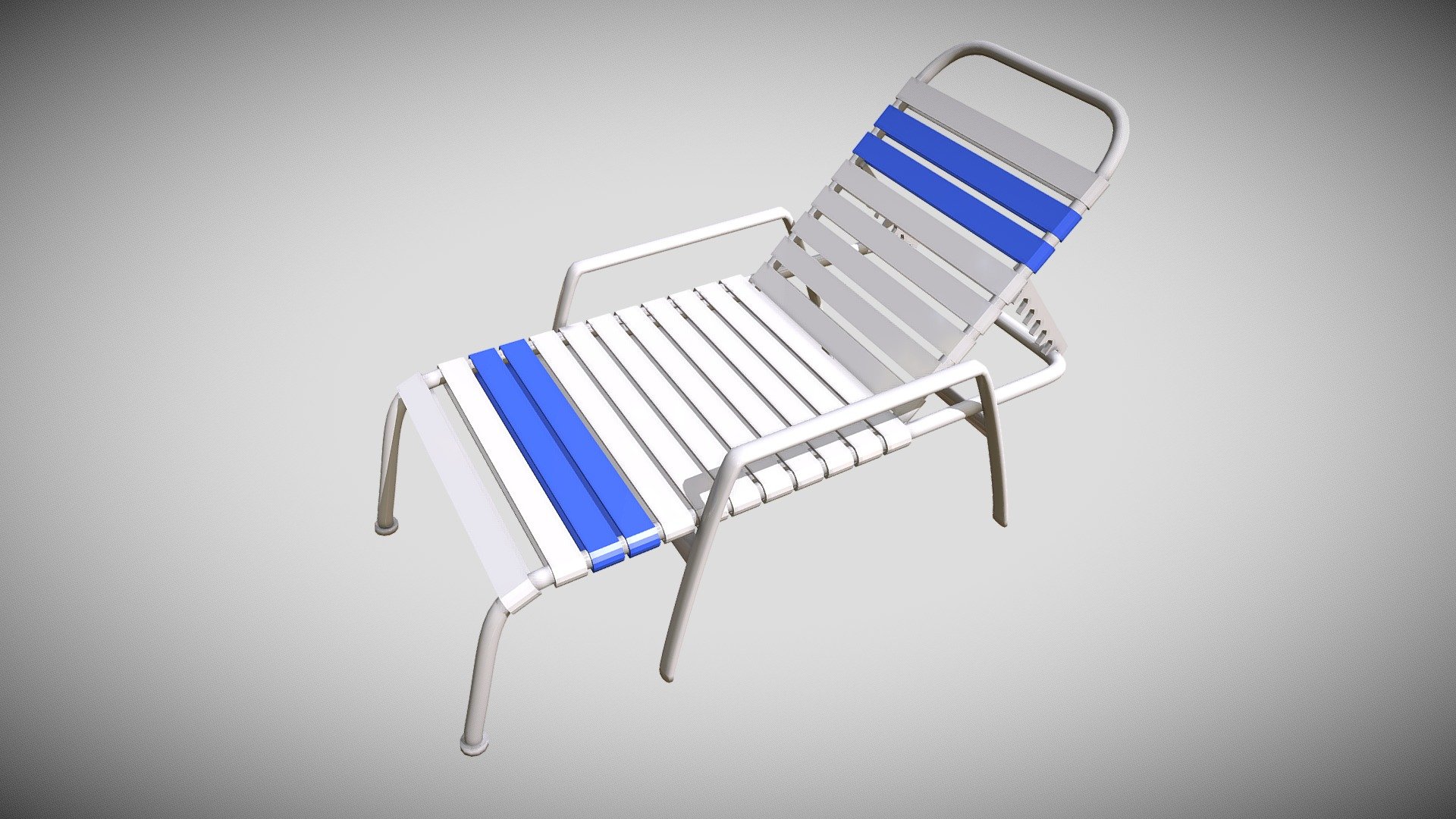 Pool Lounge Chair Asset. Free to use for any project - Pool Lounge Chair - Download Free 3D model by CadmiumCoffee (@bsishir) 3d model