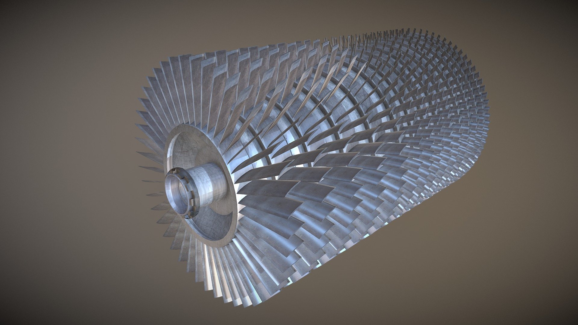 Compressor Rotor - 3D model by CAMBERTECH 3d model