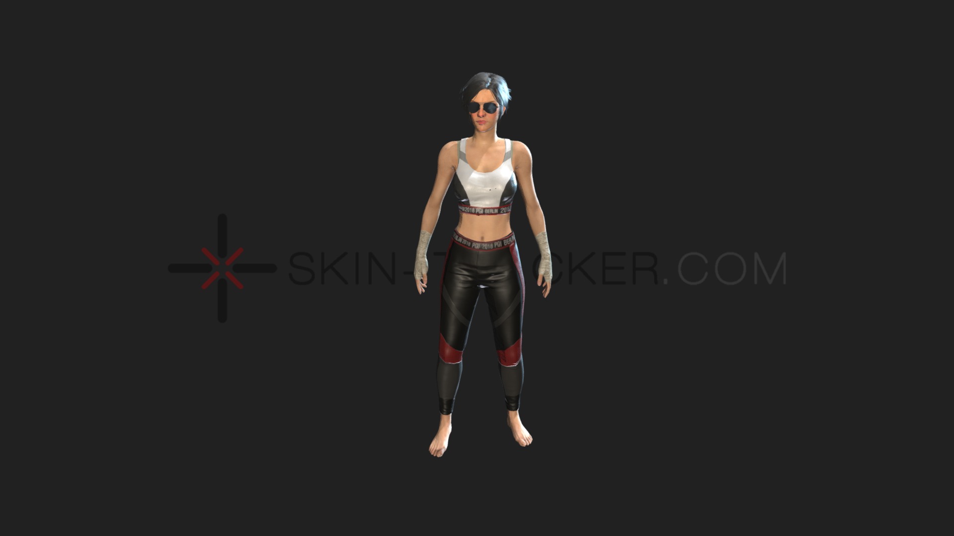 Glasses are not included in this set.
Uploaded for Skin-Tracker.com - PUBG - PGI Set (Full Outfit) - 3D model by Skin-Tracker (@stairwave) 3d model