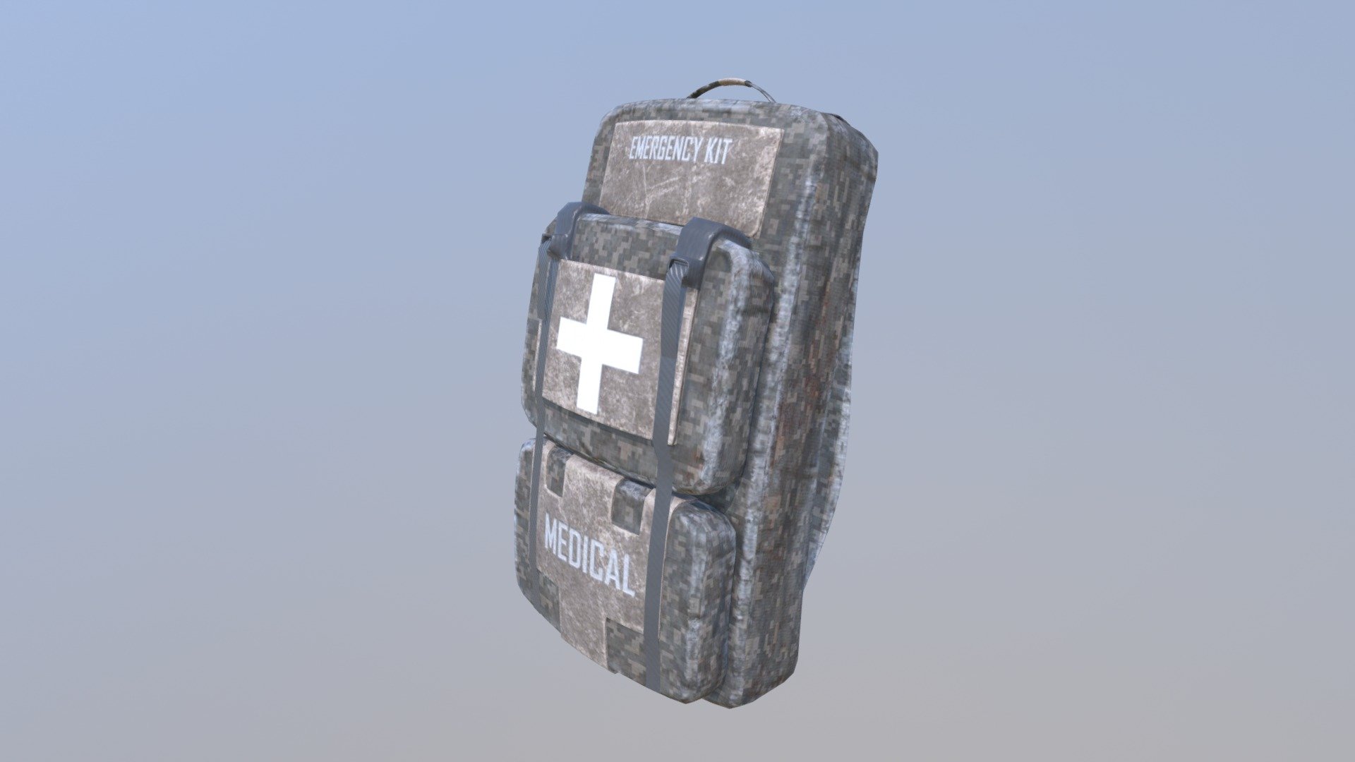 Medical BackPack | 3DS Max | Substance Painter - Medical BackPack - Download Free 3D model by deangothard 3d model