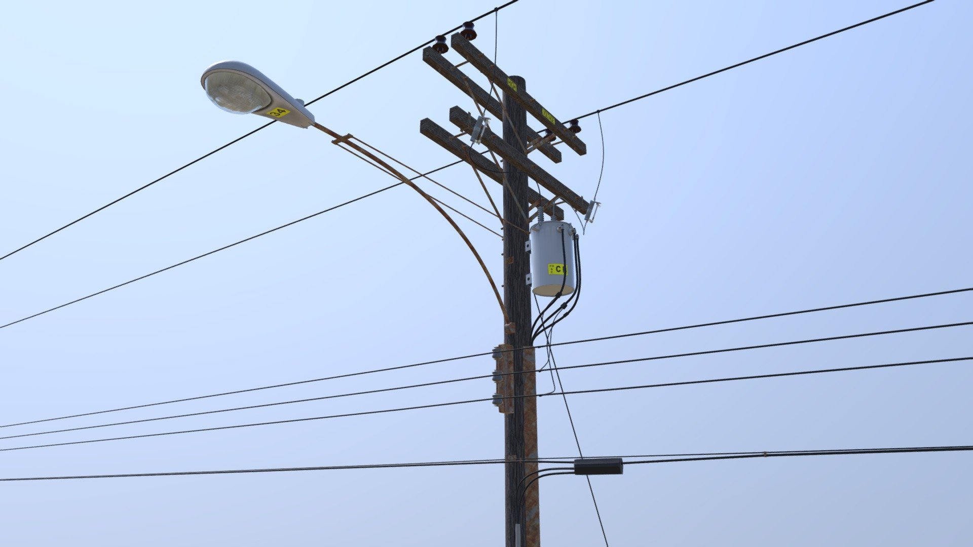 Utility Pole prop created for the Crenshaw level in the game Urban Terror 5 running on the Unreal 4 game engine
http://www.urbanterror.info - Utility Pole - 3D model by joemauke 3d model
