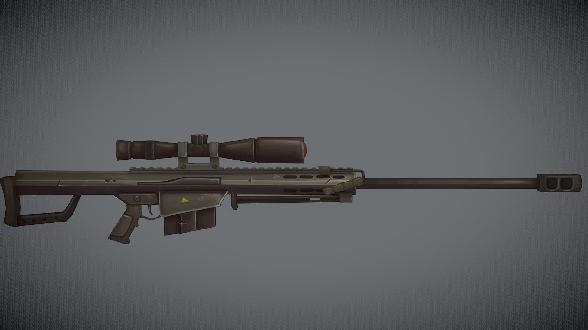 Low poly Barrett M82 Hand Painted
Made for a pack of guns
made with Blender and textures with 3D Coat and Photoshop
1024x1024 hand painted textures - Low poly Barrett M82 Stylized - Buy Royalty Free 3D model by Gabriel (@GabrieI) 3d model