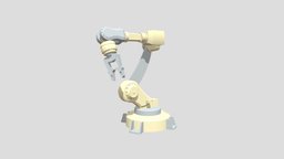 INDUSTRIAL ROBOTIC ARM machine, artificial-intelligence, robot