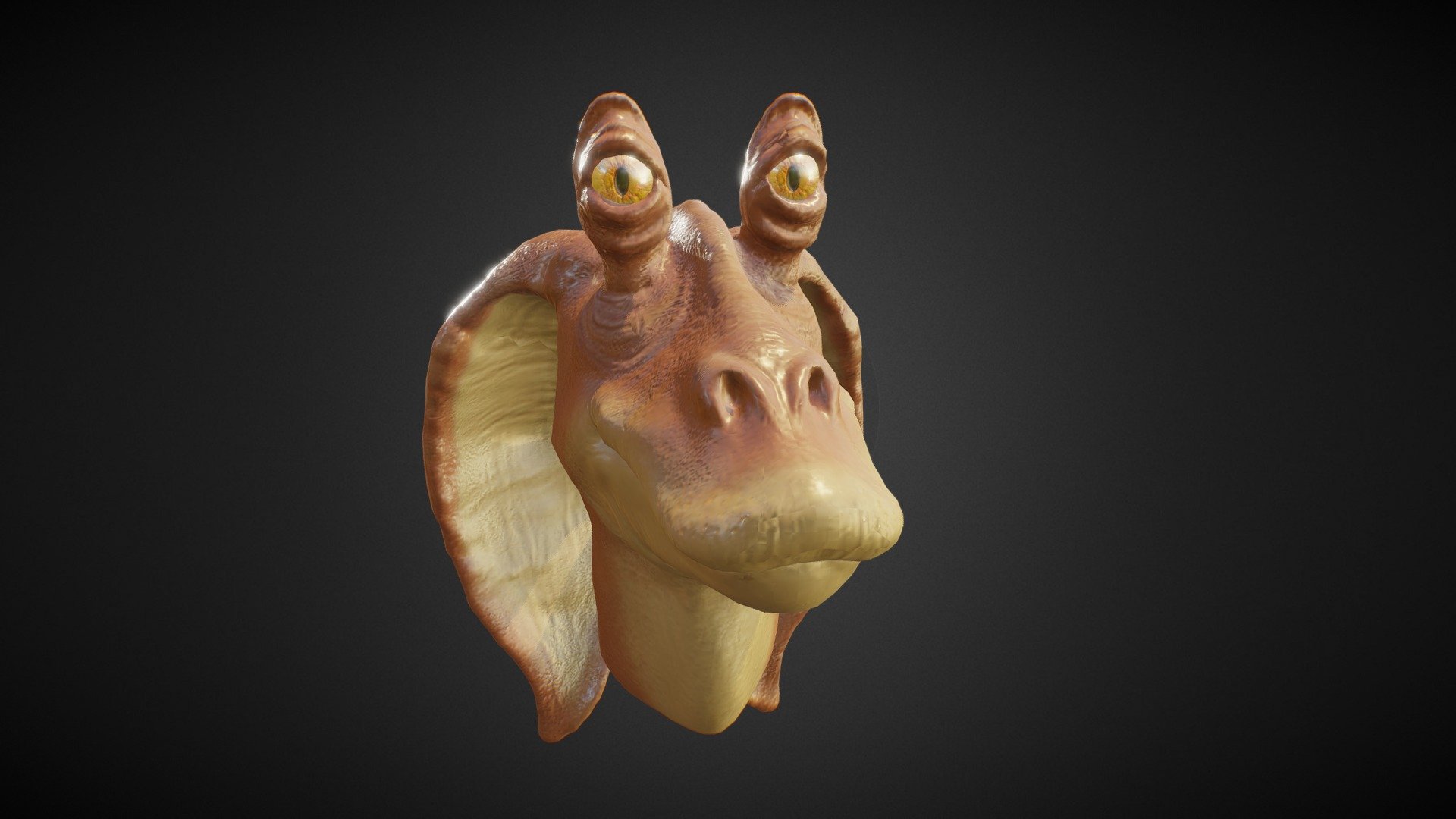 The Infamous JJ Abrams brought to life, really digging the animation feature
Me-sa hope you-sa like - Jar Jar Binks - First animation - Buy Royalty Free 3D model by Aran (@aran34x) 3d model