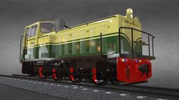 D 301 (Krupp-M350D2) locomotive, railway, indonesia, indonesian, kereta, lokomotive, ptkai, lokomotif, keretaapi, railfans, vintagelivery, d301, m350d2