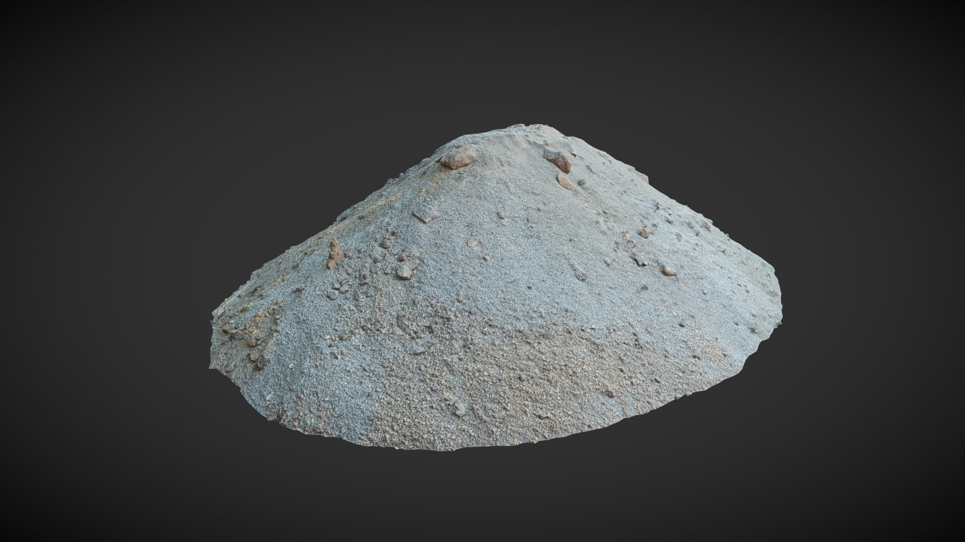 3d scan of gravel on ground with bigger stones.

Reconstructed in reality capture from 78 DSLR photos. 8k diffuse and normal textures - Pile of gravel - Buy Royalty Free 3D model by Goromor (@gorllu) 3d model