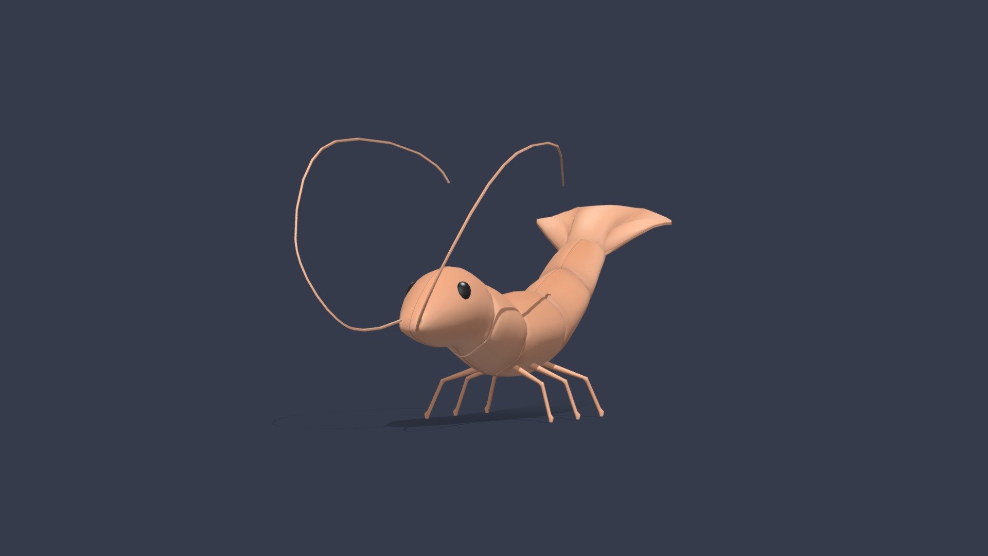 A Shrimp! Modeled and rigged in Cinema 4D R21, UV Unwrapped, 4k texture included. Fbx file for mesh and rig. If you use this asset please tag me in it (zw multimedia/ zack), would love to see what people make with it! If there’s any problems with the files let me know 3d model