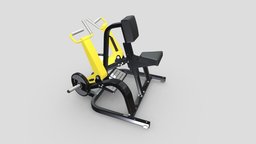 Technogym Plate Loaded Row bike, room, cross, plate, set, sports, fitness, gym, equipment, vr, ar, exercise, treadmill, training, machine, fit, loaded, weight, workout, pure, weightlifting, strength, elliptical, 3d, sport, gyms, treadmills
