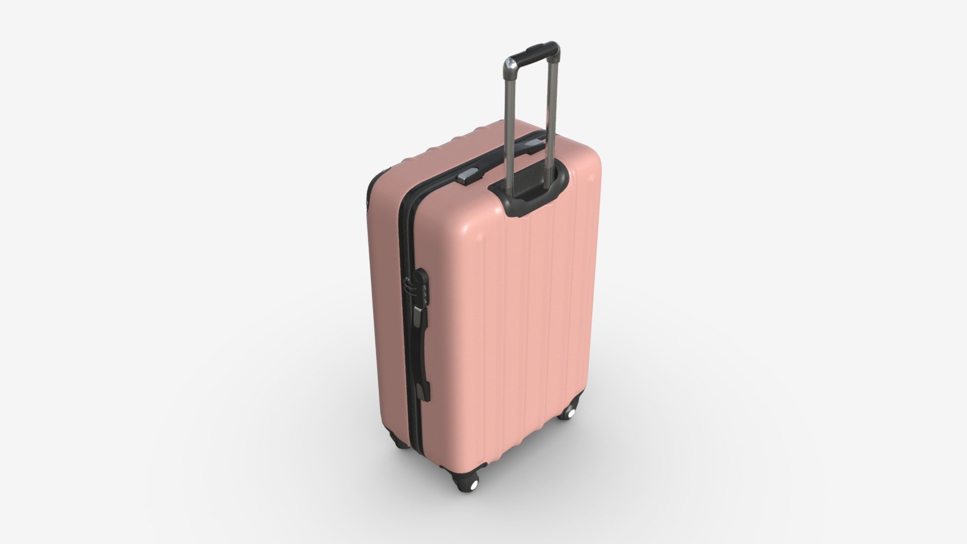 Suitcase hardshell large on wheels - Buy Royalty Free 3D model by HQ3DMOD (@AivisAstics) 3d model