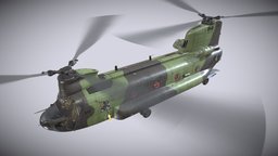 CH-47 Chinook RCAF Complex Animation