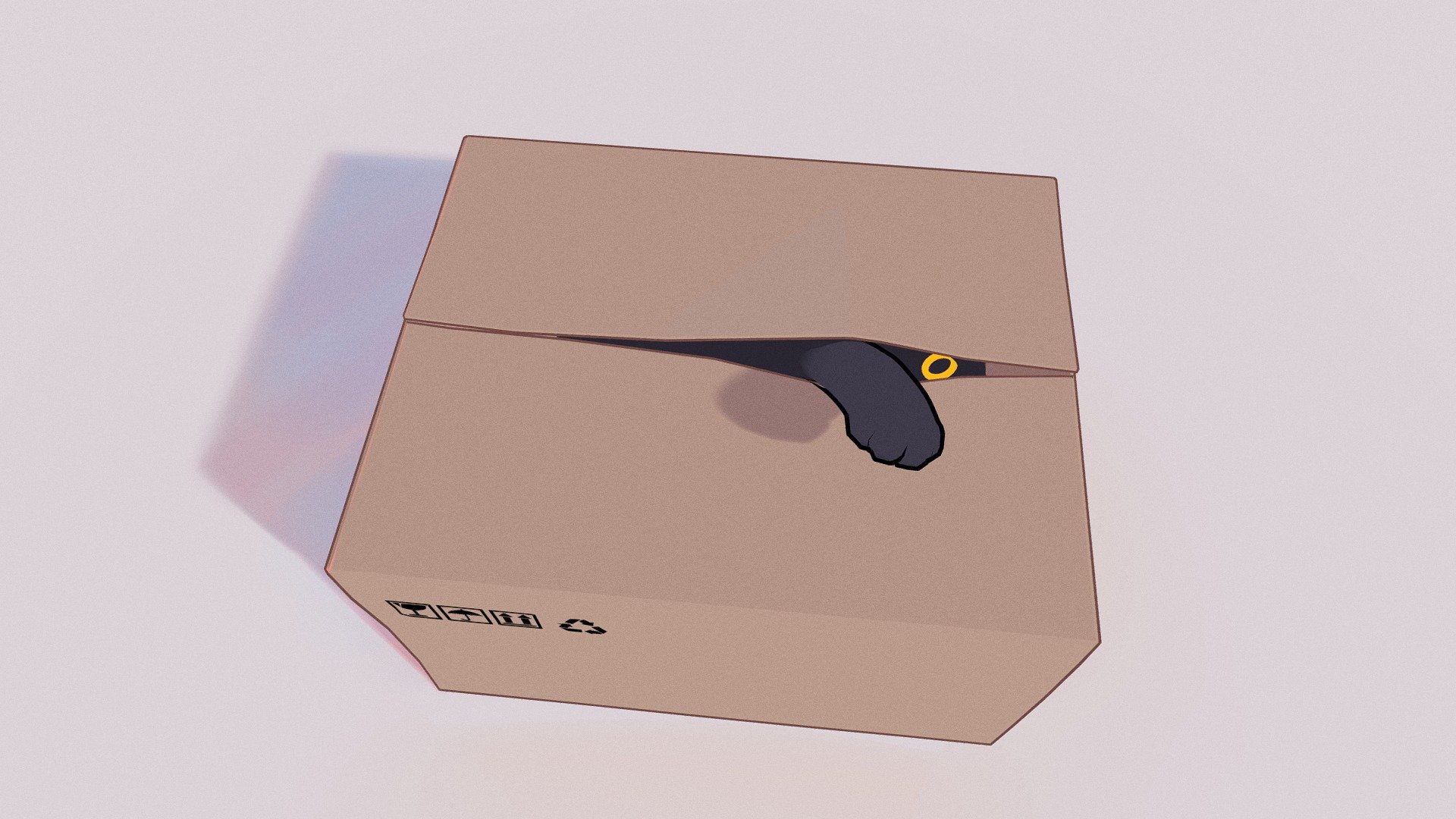 catbox - 3D model by 稀泥m (@mindii) 3d model