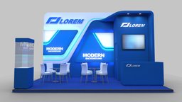 EXHIBITION STAND LBR storage, exhibit, stand, expo, event, display, exhibition, showcase, booth, fair, advertising, exhibition-stand, exhibition-booth, trade-show, arm-chair, exhibition-design, exhibition-stall, information-counter, lightbox-poster, levelling-stage