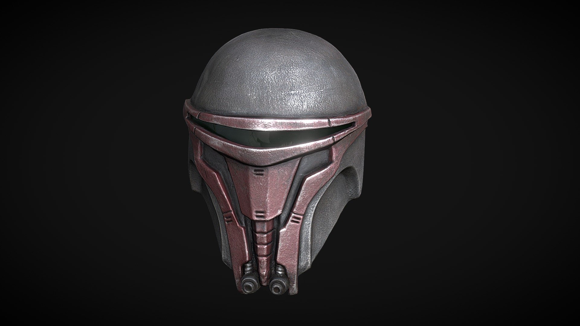 Photogrammetry I did of my physical Mask - Revan Inspired Mask - 3D model by SNAPMASK (@vassiliosp27) 3d model