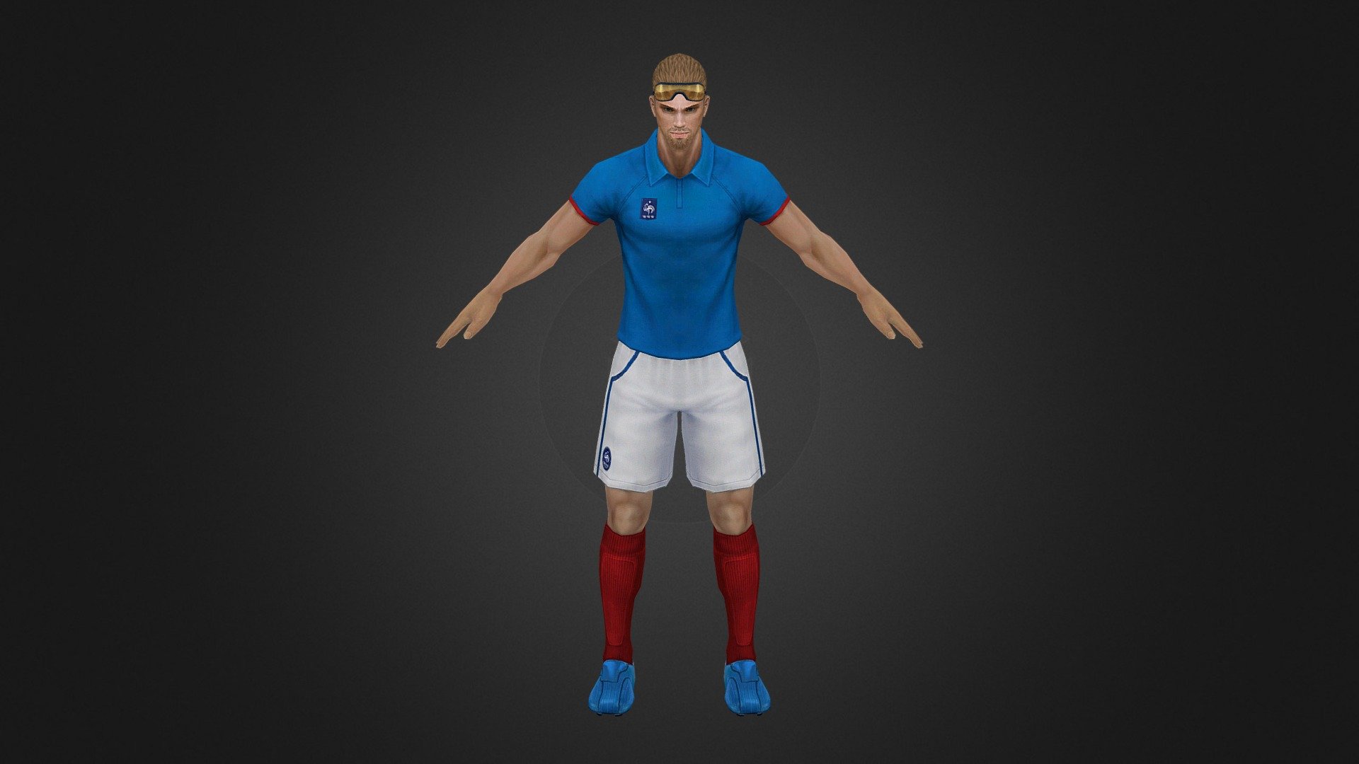 Christopher Soccer - 3D model by Dimac 3d model