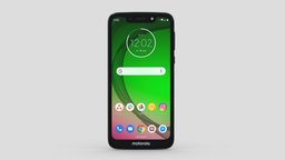 Motorola Moto G7 Plus office, computer, device, pc, laptop, tablet, smart, electronics, equipment, headphone, audio, mockup, smartphone, cellular, android, ios, phone, realistic, cellphone, cheap, earphones, mock-up, render, 3d, mobile, home, screen