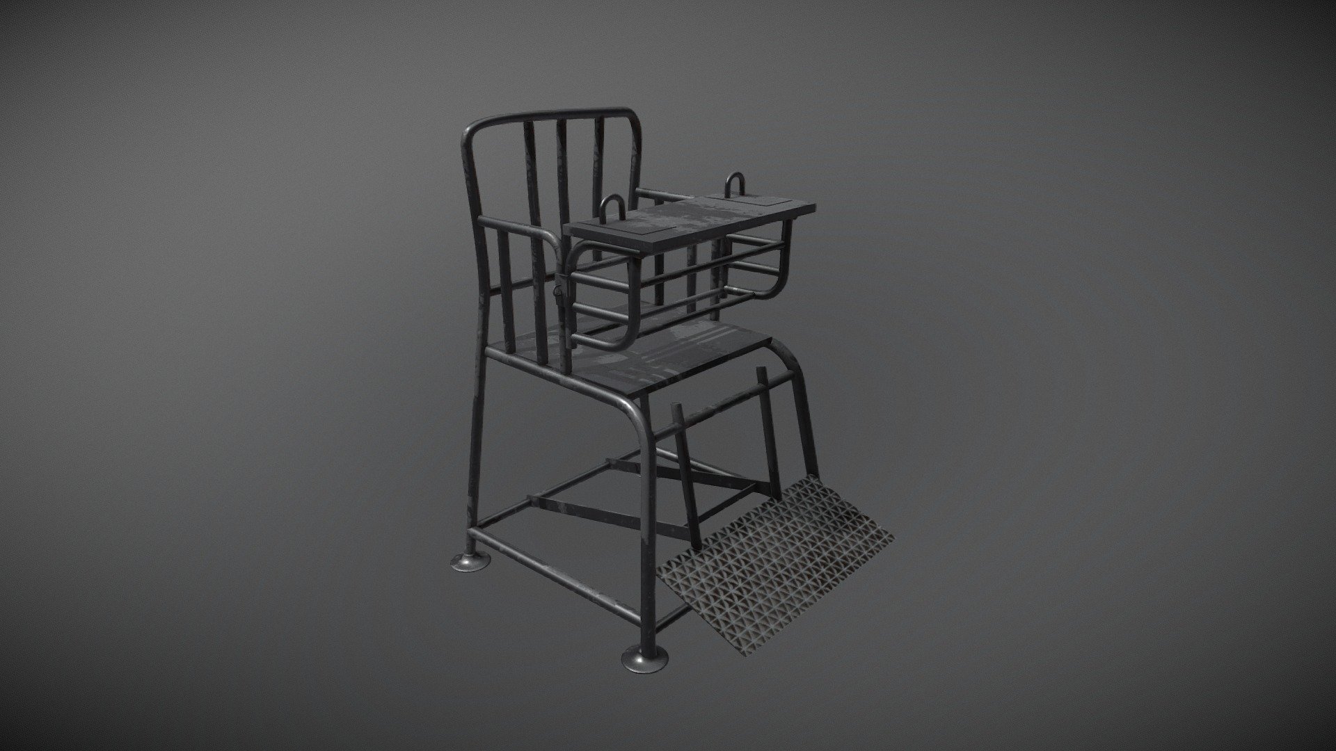 Tortue tool from some country - TigerChair - Download Free 3D model by Ekbercg (@akbarjan.a) 3d model