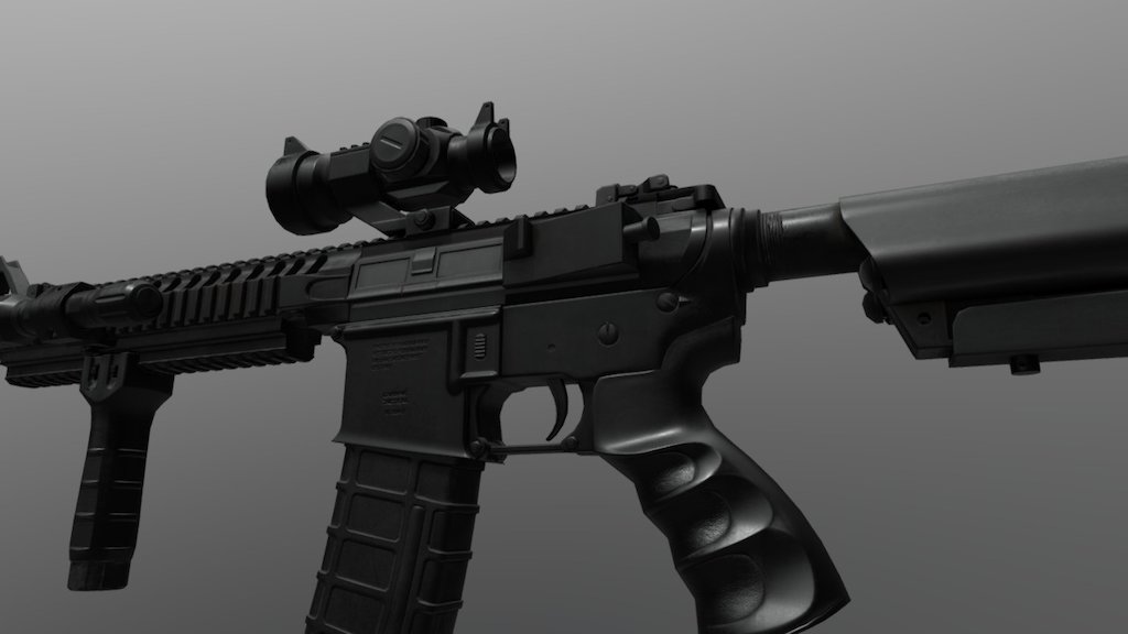 Carbine or for airsoft, or military, I do not remember 8-).In general, for &ldquo;ue4