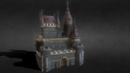 Castle RTS lowpoly castle, rts, strategy, old, destroyed, darkness, inspiration, 2048, low-poly-model, ageofempires, castle-old, destroyed-building, castle-medieval, rts-game, lowpoly, stone, 3dmodel, dark, rock, destroyed-buildings