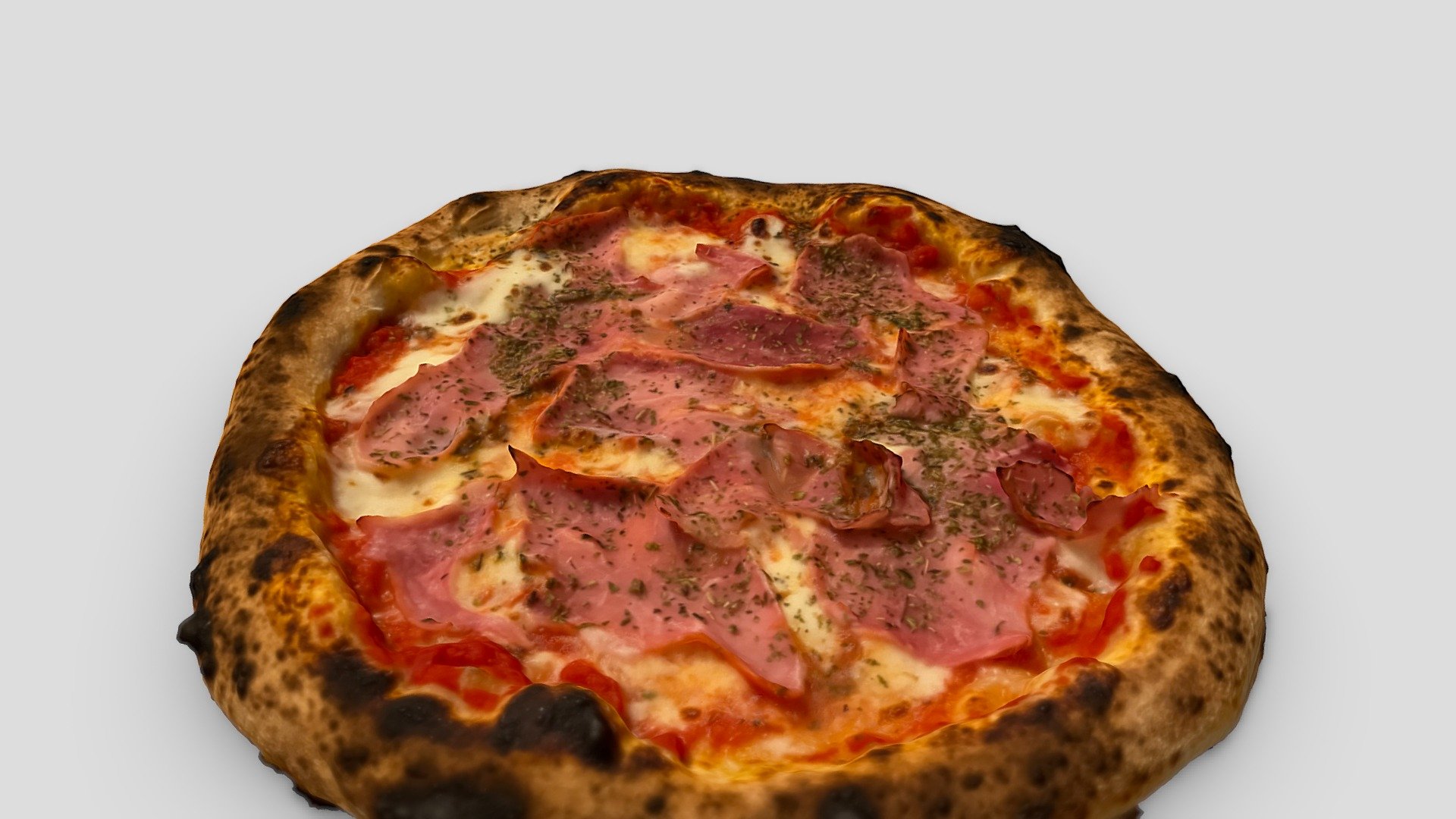 Homemade ham pizza, cooked with the branner oven.

Captured with RealityScan - Homemade ham pizza - 3D model by alban 3d model